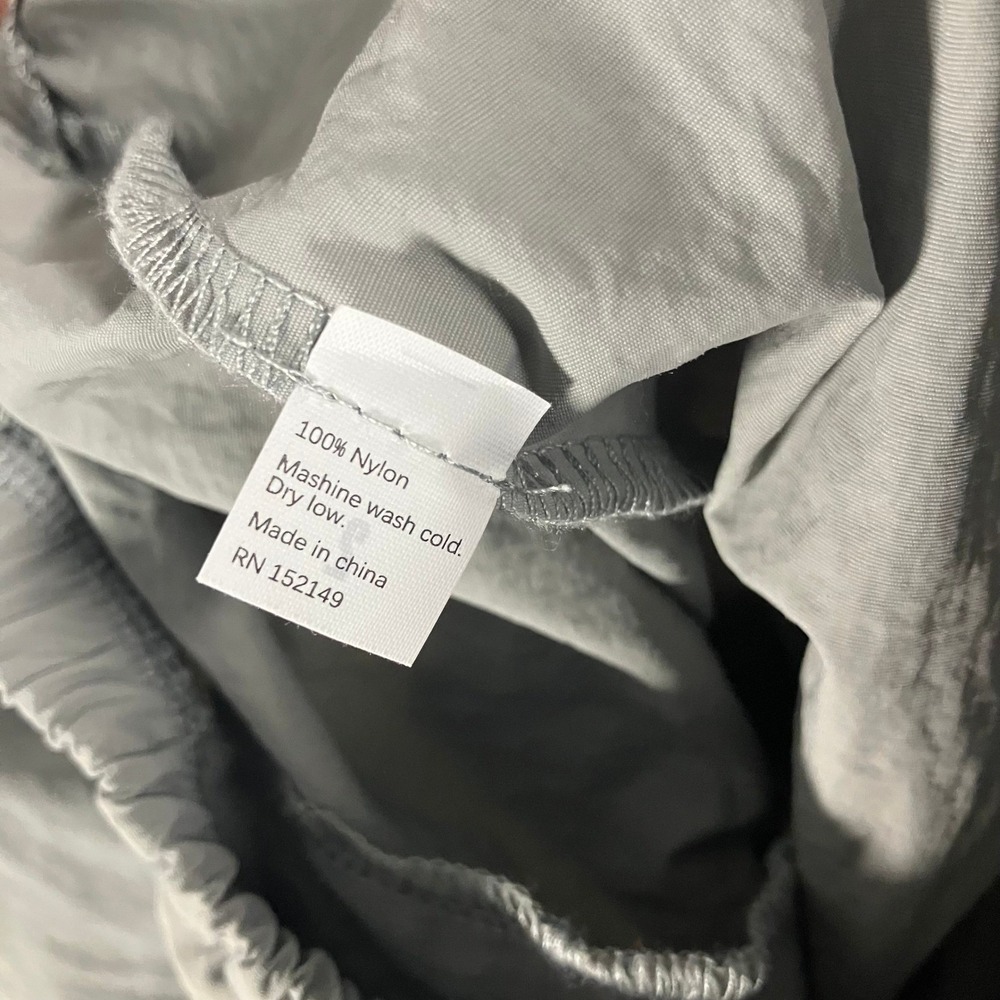 Yeezy Bully Mens Grey Hooded Lightweight Zip Jacket Size 2 Kanye Ye Windbreaker - Picture 10 of 10